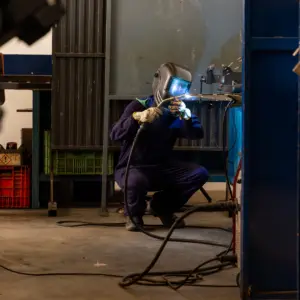 Soldadura por arco bajo gas protector con electrodo no consumible, soldeo tig