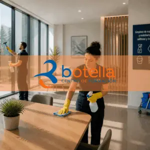 Limpieza de superficies y mobiliario en edificios y locales